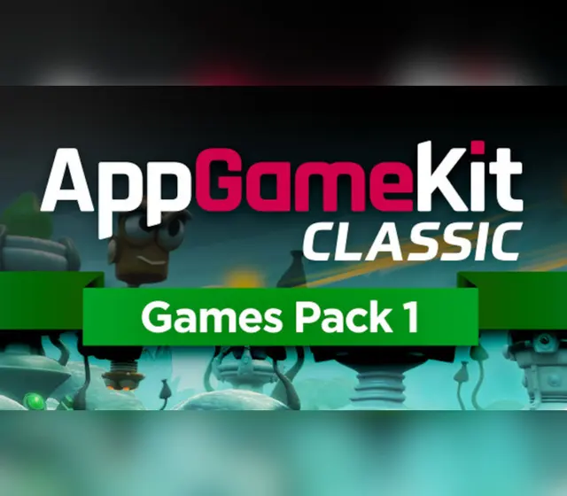 AppGameKit Classic - Games Pack 1 DLC — Steam, Standard