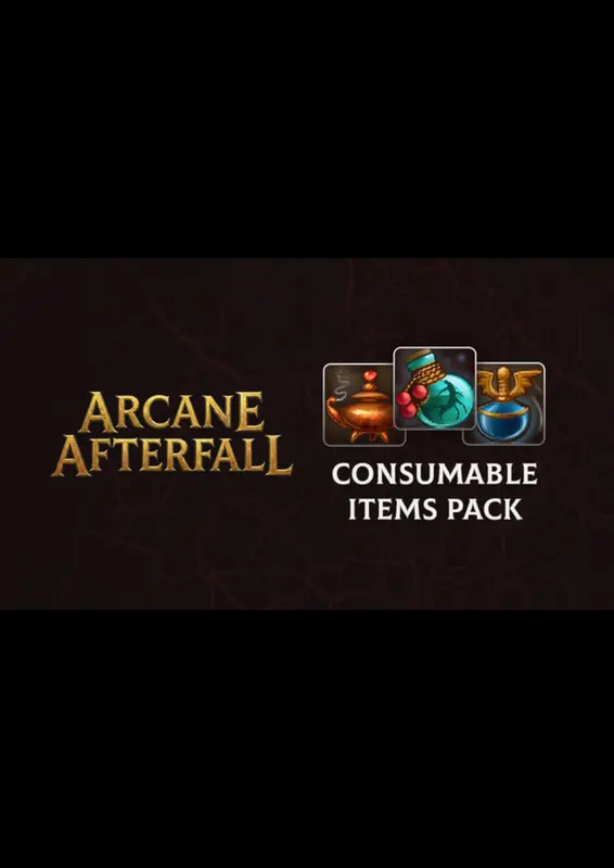 Jaquette de Arcane Afterfall - Consumable Items Pack (DLC) — DLC PC (Steam)