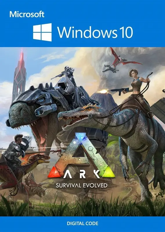 Jaquette de ARK: Survival Evolved - — jeu PC (Microsoft Store (Windows 10))