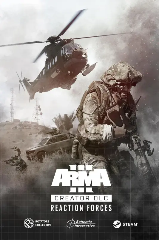 Arma 3 - Creator Reaction Forces DLC — Steam, Standard