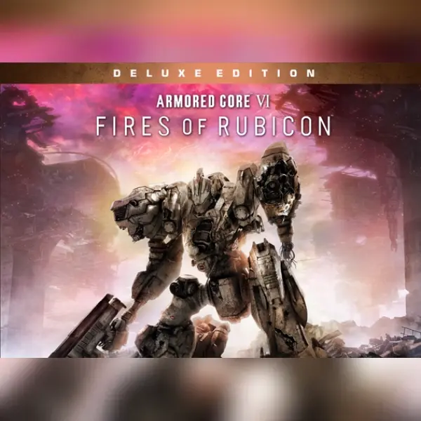 Jaquette de ARMORED CORE VI FIRES OF RUBICON Deluxe Edition — jeu Xbox (Xbox One / Xbox Series X|S)