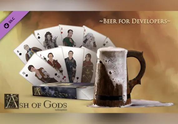 Jaquette de Ash of Gods: Redemption - Beer for Developers DLC EN — DLC PC (Steam)