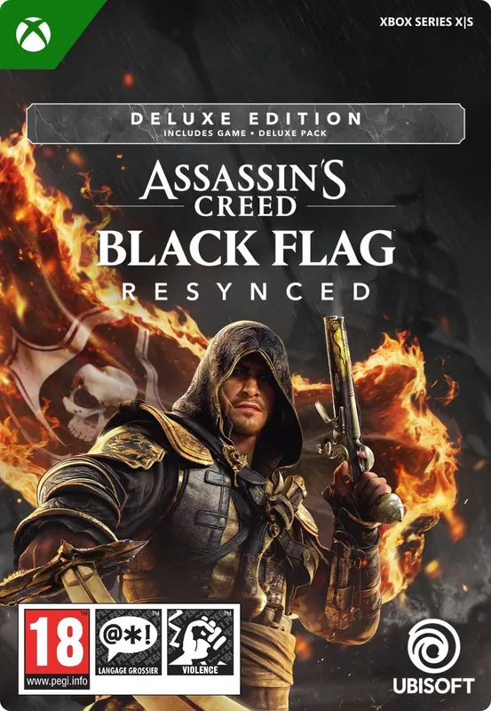 Assassin's Creed Black Flag Resynced Édition Deluxe — Xbox Series X|S, Édition Deluxe