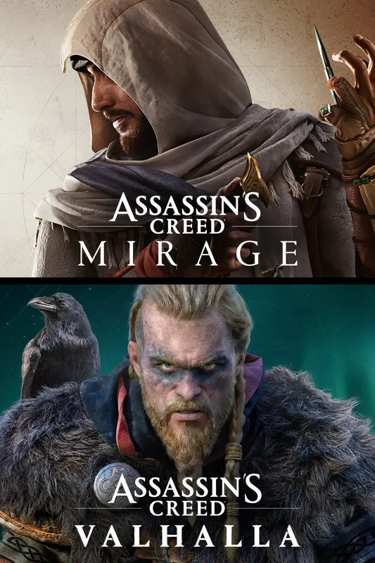 Assassin’s Creed Mirage & Assassin's Creed Valhalla Bundle — Xbox Live, Standard
