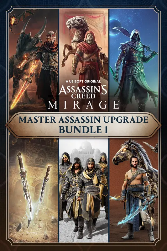 Assassin’s Creed Mirage Master Assassin Upgrade Bundle 1 (DLC) — Xbox Live, Standard
