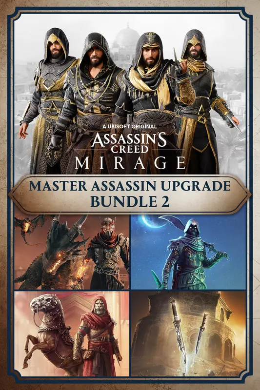 Assassin’s Creed Mirage Master Assassin Upgrade Bundle 2 (DLC) — Xbox Live, Standard