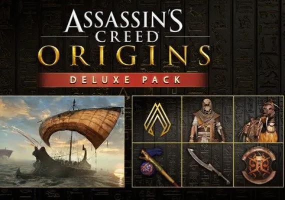 Assassin's Creed: Origins - Deluxe Pack DLC EN/DE/FR/IT/PL — Steam, Deluxe Pack
