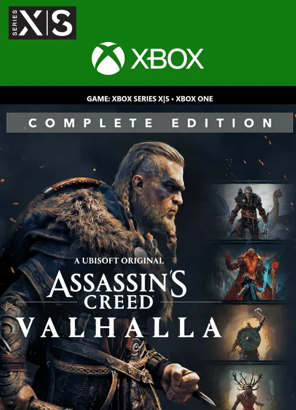 Assassin's Creed: Valhalla - Complete Edition — Xbox Live, Complete Edition