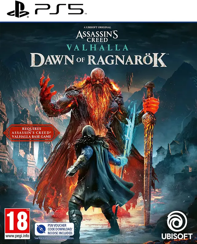 Jaquette de Assassin's Creed Valhalla - Dawn of Ragnarok (DLC) — DLC PlayStation (PlayStation 5)