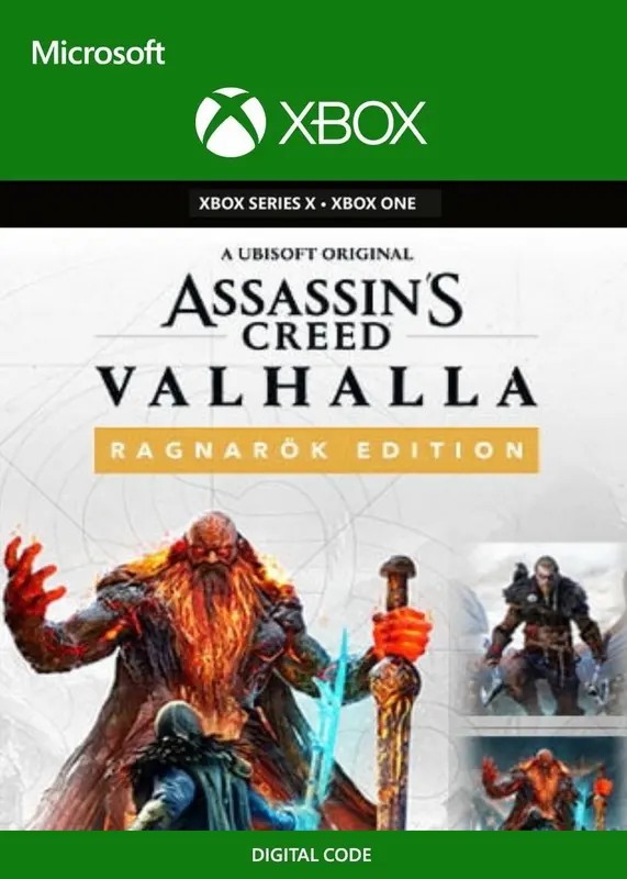 Assassin's Creed Valhalla Ragnarök Edition — Xbox Live, Standard
