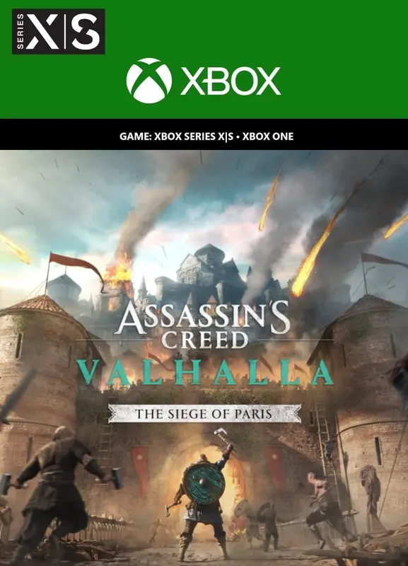 Assassin's Creed Valhalla - The Siege of Paris (DLC) — Xbox Live, Standard