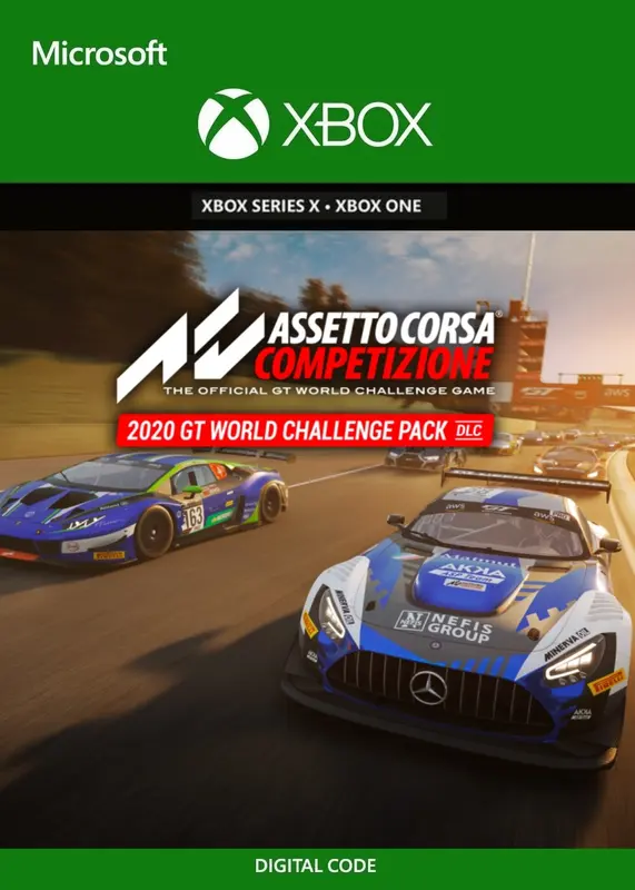 Assetto Corsa Competizione - 2020 GT World Challenge Pack (DLC) — Xbox Live, Standard