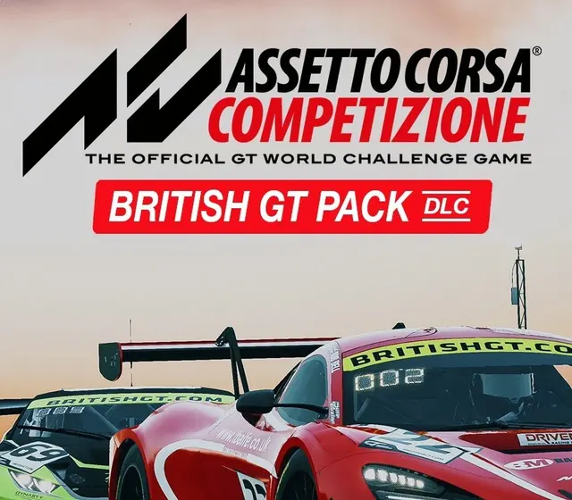 Assetto Corsa Competizione - British GT Pack DLC — Steam, Standard
