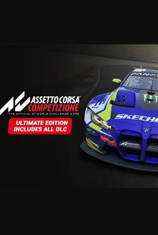 Jaquette de Assetto Corsa Competizione - Ultimate Edition 2023 Bundle — jeu PC (Steam)