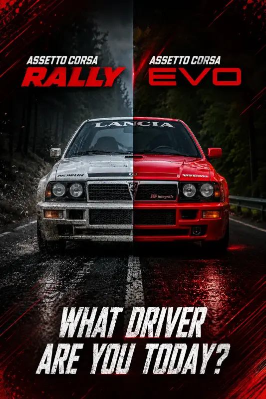 Assetto Corsa EVO and Rally Bundle — Steam, Standard