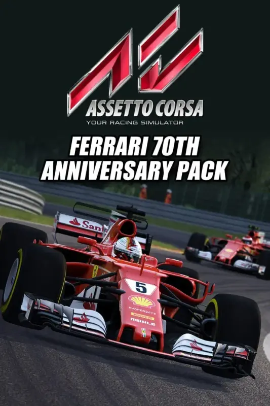 Assetto Corsa - Ferrari 70th Anniversary Pack DLC — Steam, Anniversary Pack