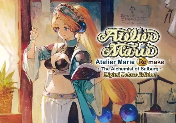 Jaquette de Atelier Marie Remake: The Alchemist of Salburg Deluxe Edition EN/JA/KO/ZH/ZH — jeu PC (Steam)