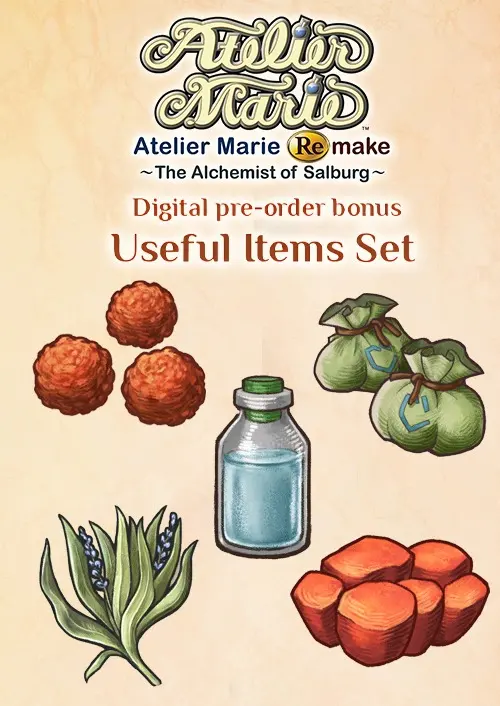 Jaquette de Atelier Marie Remake: The Alchemist of Salburg Pre order Bonus (DLC) — DLC PC (Steam)