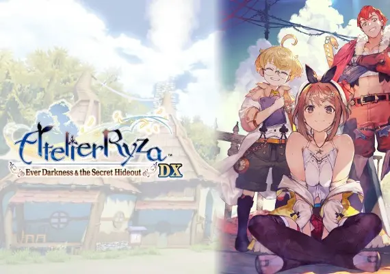 Jaquette de Atelier Ryza: Ever Darkness & the Secret Hideout DX EN/JA/KO/ZH/ZH — jeu PC (Steam)