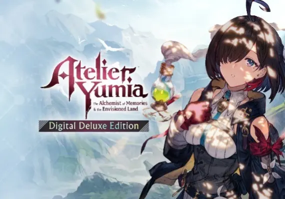 Jaquette de Atelier Yumia: The Alchemist of Memories and the Envisioned Land Deluxe Edition — jeu PC (Steam)