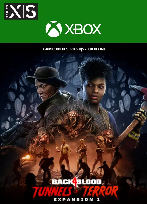 Back 4 Blood - Expansion 1: Tunnels of Terror (DLC) — Xbox Live, Standard