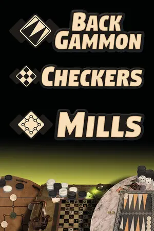 Backgammon + Checkers + Mills — Steam, Standard