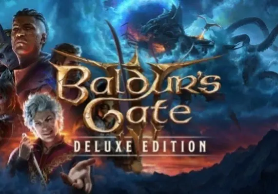 Jaquette de Baldur's Gate 3 Deluxe Edition EN — jeu Xbox (Xbox Series X|S / PC)