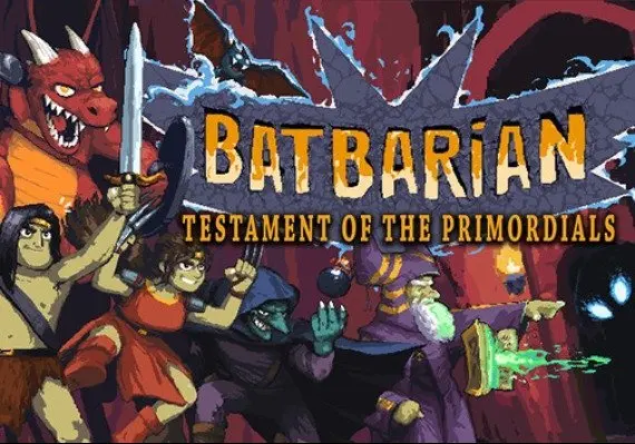Jaquette de Batbarian: Testament of the Primordials EN/JA/KO/RU/ZH/ES/ZH — jeu PC (Steam)