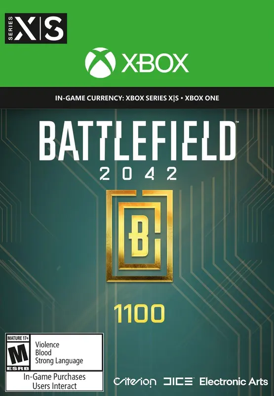 Battlefield 2042 - 1100 BFC — Xbox Live, Standard