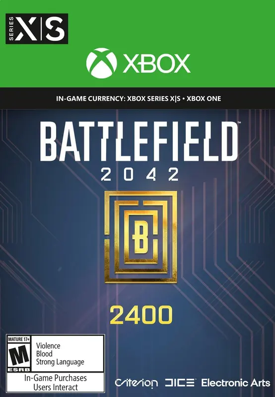 Battlefield 2042 - 2400 BFC — Xbox Live, Standard