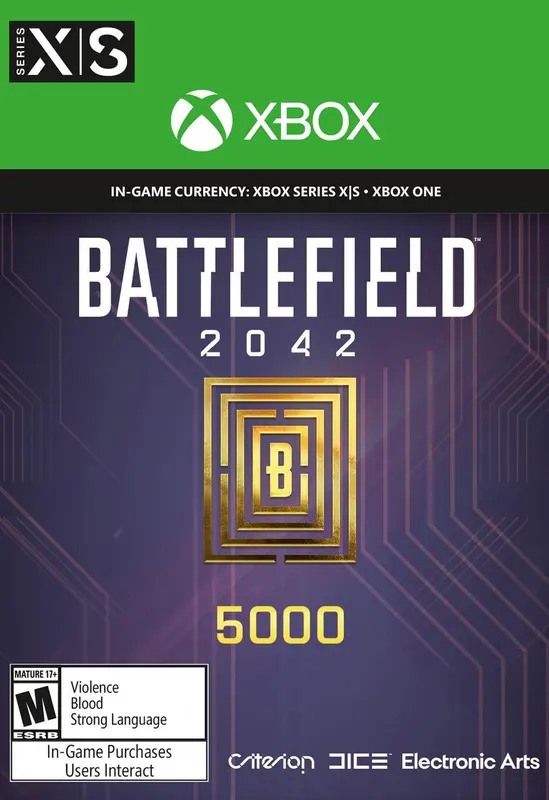 Battlefield 2042 - 5000 BFC — Xbox Live, Standard