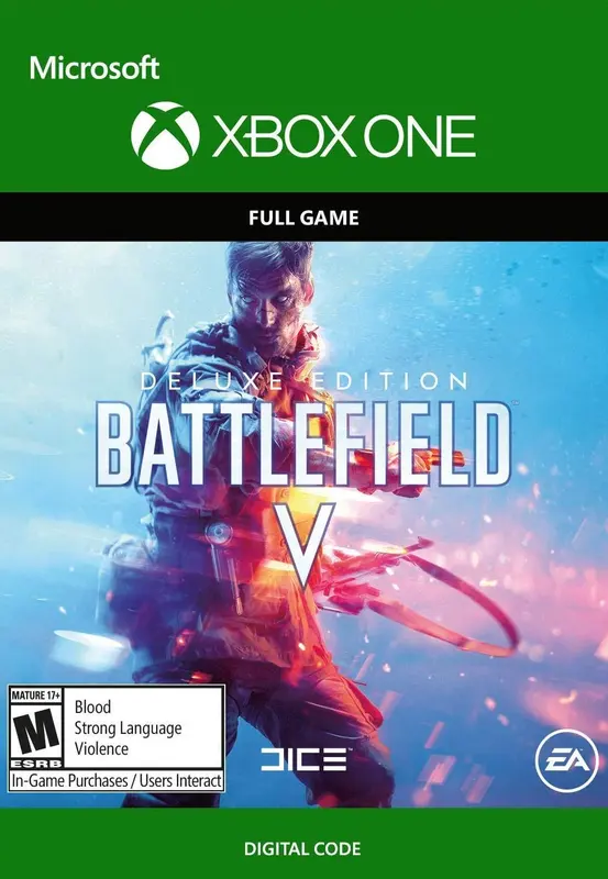 Jaquette de Battlefield 5 Deluxe Edition — jeu Xbox (Xbox Live)