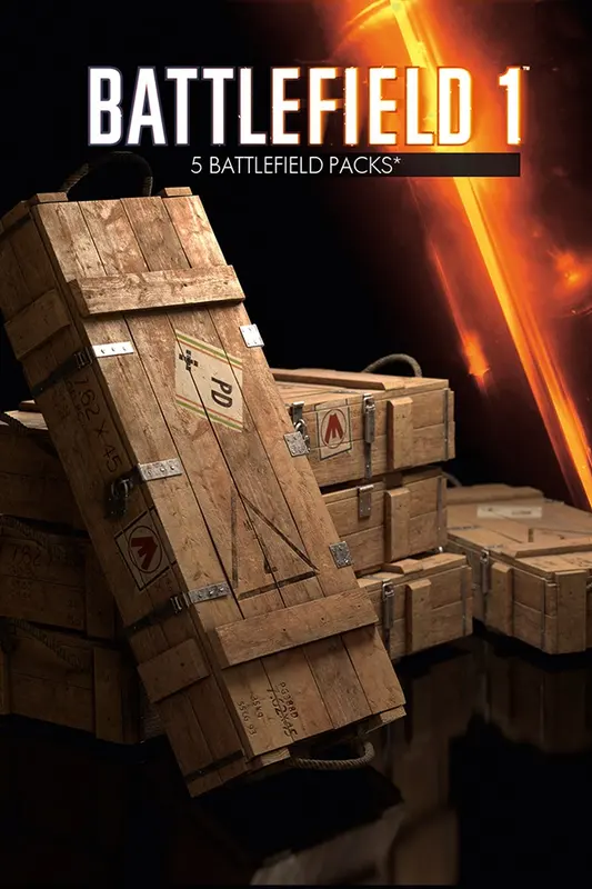 Battlefield™ 1 Battlepacks x 5 (DLC) — Xbox Live, Standard