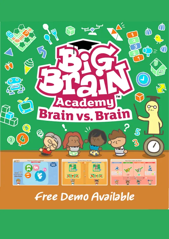 Big Brain Academy™: Brain vs. Brain — Nintendo Switch, Standard