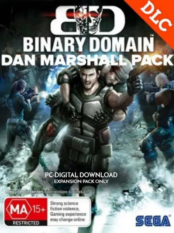 Binary Domain - Dan Marshall Pack DLC — Steam, Standard