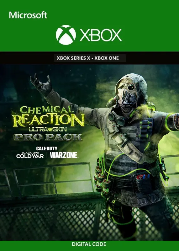 Black Ops Cold War - Chemical Reaction: Pro Pack (DLC) — Xbox Live, Standard