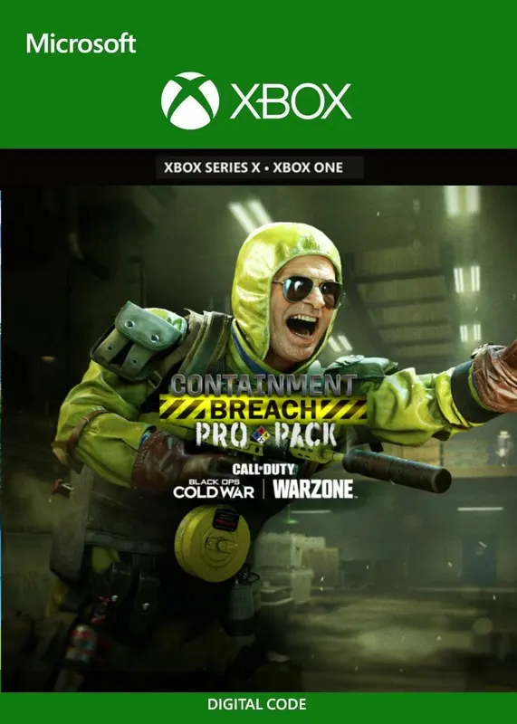 Black Ops Cold War - Containment Breach: Pro Pack (DLC) — Xbox Live, Standard