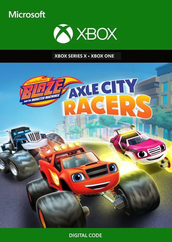Blaze and the Monster Machines: Axle City Racers — Xbox Live, Standard