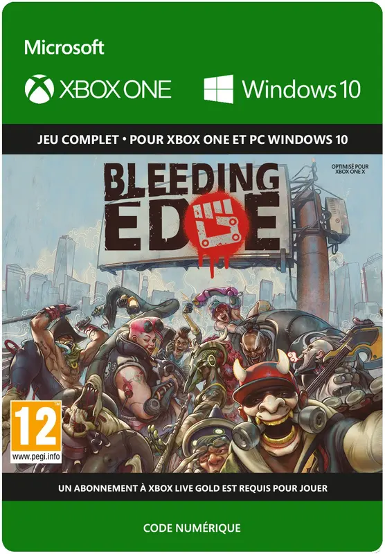 Jaquette de Bleeding Edge — jeu Xbox (Xbox One / PC)