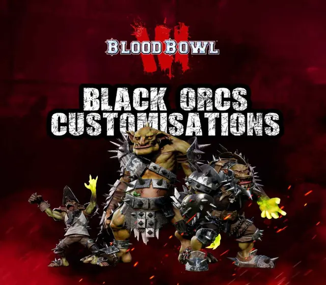 Blood Bowl 3 - Black Orcs Customizations DLC — Steam, Standard