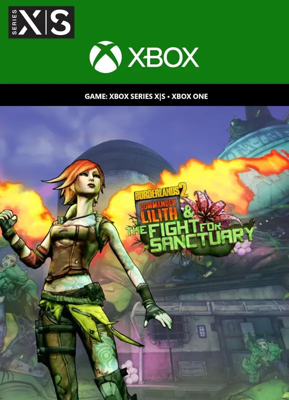 Borderlands 2: Commander Lilith & the Fight for Sanctuary (DLC) — Xbox Live, Standard