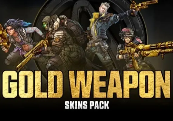 Borderlands 3 - Gold Weapon Skins Pack DLC EN — Xbox One / Xbox Series X|S, Standard