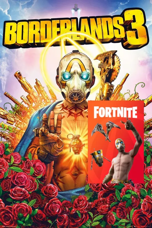 Borderlands 3 (PC) + Fortnite - Psycho Bundle (DLC) — Epic Games, Standard
