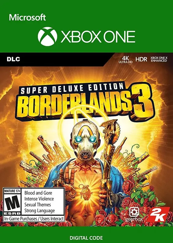 Borderlands 3 Super Deluxe Edition Content (DLC) — Xbox Live, Deluxe Edition