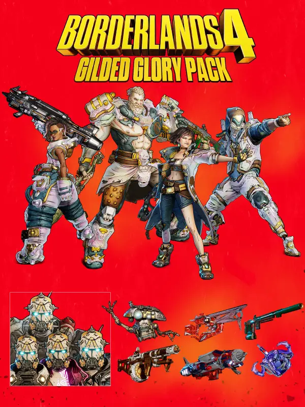 Borderlands 4 - Goldenes Glory Pack DLC — PlayStation 5, Gold