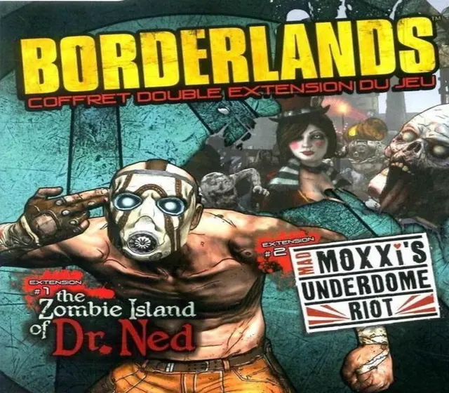 Borderlands Double Game Add-on Pack - The Zombie Island of Dr. Ned + Mad Moxxi's Underdome Riot DLC — Steam, Standard