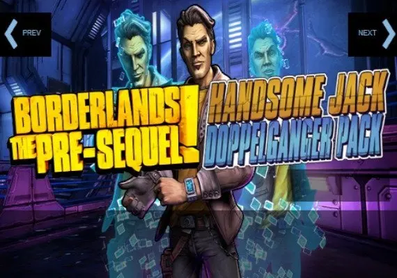 Borderlands: The Pre-Sequel - Handsome Jack Doppelganger Pack DLC EN/DE/FR/IT/JA/RU/ES — Steam, Standard