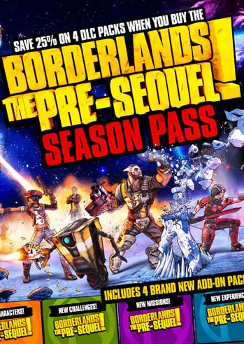 Borderlands: The Pre-Sequel (incl. Season Pass) — Steam, Standard