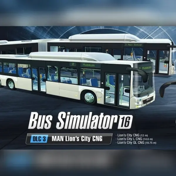Bus Simulator 16 - MAN Lion's City CNG (DLC) — Steam, Standard
