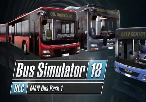 Bus Simulator 18 - MAN Bus Pack 1 DLC EN — Steam, Standard